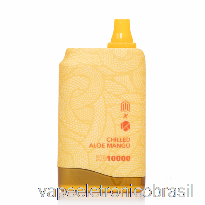 Vape Recarregável Modus X Kadobar Kb10000 Descartável Refrigerado Aloe Mango